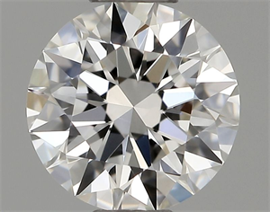 Foto Diamante Natural 0.42 quilates, Redondo , Color F, claridad IF y certificado GIA de