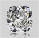 Natural Diamond 0.70 Carats, Cushion with  Cut, H Color, SI1 Clarity and Certified by GIA
