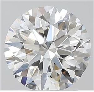 Foto Diamante Natural 1.70 quilates, Redondo , Color F, claridad VS2 y certificado GIA de