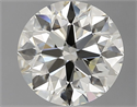 Natural Diamond 0.80 Carats, Round with Excellent Cut, M Color, VVS1 Clarity and Certified by GIA