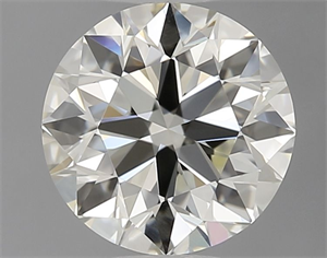 Picture of Natural Diamond 0.80 Carats, Round with Excellent Cut, M Color, VVS1 Clarity and Certified by GIA