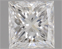Diamante Natural 0.50 quilates, Princesa , Color F, claridad VVS2 y certificado GIA