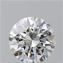 Diamante Natural 0.55 quilates, Redondo , Color H, claridad SI1 y certificado GIA