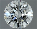 Natural Diamond 0.80 Carats, Round with Excellent Cut, J Color, SI1 Clarity and Certified by IGI