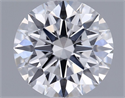 Lab Grown Diamond 1.05 Carats, Round with Ideal Cut, E Color, VVS2 Clarity and Certified by IGI