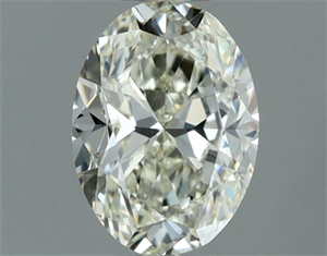 Picture of Natural Diamond 0.70 Carats, Oval with  Cut, J Color, VS1 Clarity and Certified by IGI