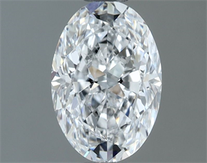 Picture of Natural Diamond 0.80 Carats, Oval with  Cut, D Color, VS1 Clarity and Certified by GIA