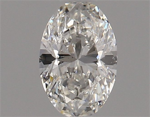 Picture of Natural Diamond 0.50 Carats, Oval with  Cut, H Color, VS2 Clarity and Certified by GIA