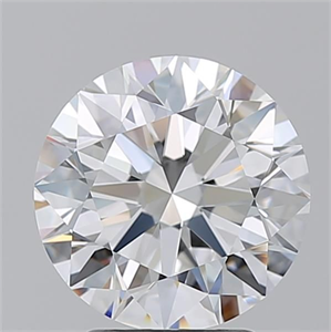 Picture of Natural Diamond 3.01 Carats, Round with Excellent Cut, D Color, VVS2 Clarity and Certified by GIA