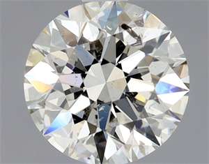 Picture of Natural Diamond 1.00 Carats, Round with Excellent Cut, I Color, SI2 Clarity and Certified by GIA