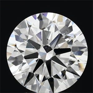 Picture of Lab Grown Diamond 3.55 Carats, Round with Excellent Cut, E Color, VVS2 Clarity and Certified by GIA