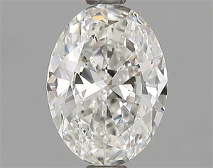 Foto Diamante Natural 0.91 quilates, Ovalado , Color G, claridad IF y certificado GIA de