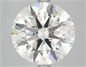 Diamante Natural 3.76 quilates, Redondo , Color I, claridad VS2 y certificado HRD