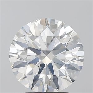 Foto Diamante Natural 3.01 quilates, Redondo , Color F, claridad SI2 y certificado GIA de