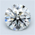 Diamante Natural 1.71 quilates, Redondo , Color H, claridad VVS1 y certificado GIA