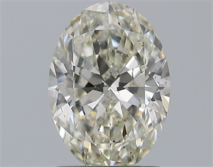 Picture of Natural Diamond 1.21 Carats, Oval with  Cut, K Color, SI2 Clarity and Certified by GIA
