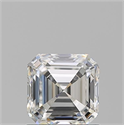 Diamante Natural 1.01 quilates, Asscher , Color G, claridad VVS2 y certificado GIA
