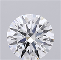 Del inventario de diamantes de laboratorio, 2.09 quilates, Redondo , Color D, claridad IF y certificado IGI