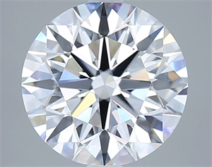 Picture of Lab Grown Diamond 3.03 Carats, Round with Ideal Cut, E Color, VVS1 Clarity and Certified by IGI