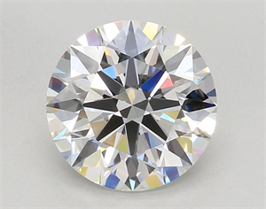 Picture of Lab Grown Diamond 3.05 Carats, Round with Ideal Cut, E Color, VVS2 Clarity and Certified by IGI