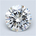 Natural Diamond 1.78 Carats, Round with Excellent Cut, F Color, VS2 Clarity and Certified by GIA