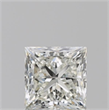 Natural Diamond 1.02 Carats, Princess with  Cut, K Color, VVS1 Clarity and Certified by GIA