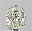 Diamante Natural 0.82 quilates, Ovalado , Color L, claridad VS2 y certificado GIA