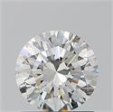 Natural Diamond 1.01 Carats, Round with Excellent Cut, I Color, SI1 Clarity and Certified by GIA