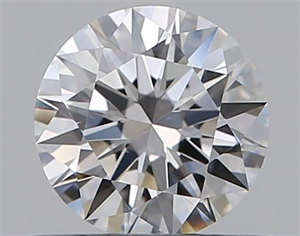 Picture of Natural Diamond 0.46 Carats, Round with Excellent Cut, D Color, VS1 Clarity and Certified by GIA