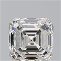 Natural Diamond 1.50 Carats, Asscher with  Cut, H Color, VVS2 Clarity and Certified by GIA