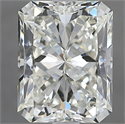 Natural Diamond 2.72 Carats, Radiant with  Cut, I Color, IF Clarity and Certified by IGI