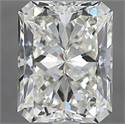 Natural Diamond 2.72 Carats, Radiant with  Cut, I Color, IF Clarity and Certified by IGI