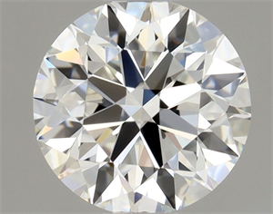 Picture of Natural Diamond 0.81 Carats, Round with Excellent Cut, G Color, VVS1 Clarity and Certified by GIA