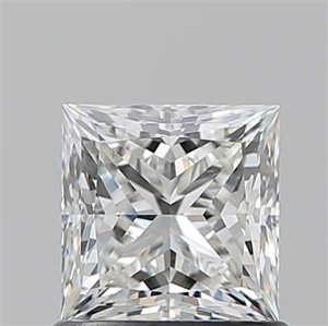 Foto Diamante Natural 1.01 quilates, Princesa , Color I, claridad VVS2 y certificado GIA de