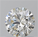Diamante Natural 0.90 quilates, Redondo , Color J, claridad VS1 y certificado GIA