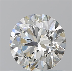 Picture of Natural Diamond 0.90 Carats, Round with Excellent Cut, J Color, VS1 Clarity and Certified by GIA