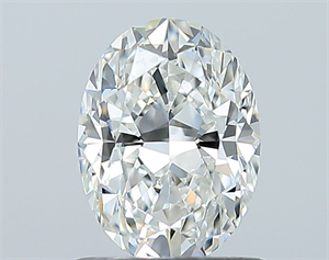 Foto Diamante Natural 1.00 quilates, Ovalado , Color G, claridad VS1 y certificado GIA de
