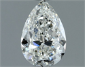 Natural Diamond 0.81 Carats, Pear with  Cut, J Color, VS2 Clarity and Certified by GIA