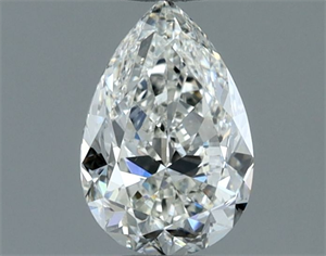 Picture of Natural Diamond 0.81 Carats, Pear with  Cut, J Color, VS2 Clarity and Certified by GIA