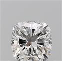 Natural Diamond 0.52 Carats, Cushion with  Cut, G Color, IF Clarity and Certified by GIA