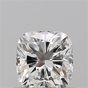 Picture of Natural Diamond 0.52 Carats, Cushion with  Cut, G Color, IF Clarity and Certified by GIA