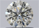 Diamante Natural 0.58 quilates, Redondo , Color L, claridad VVS1 y certificado GIA