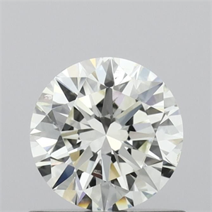 Picture of Natural Diamond 0.70 Carats, Round with Excellent Cut, J Color, SI1 Clarity and Certified by GIA
