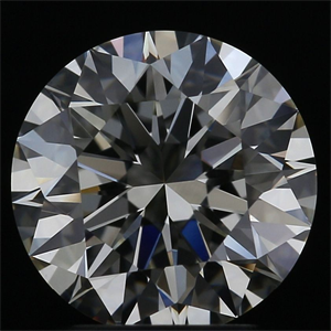 Picture of Natural Diamond 1.76 Carats, Round with Excellent Cut, J Color, VVS2 Clarity and Certified by GIA