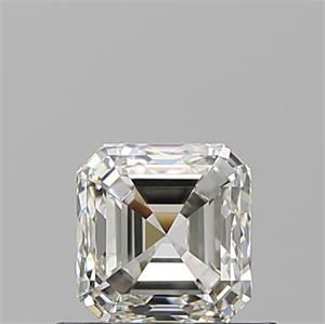 Picture of Natural Diamond 0.70 Carats, Asscher with  Cut, J Color, IF Clarity and Certified by GIA