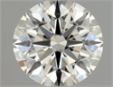 Diamante Natural 0.50 quilates, Redondo , Color K, claridad VVS1 y certificado GIA