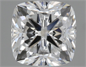 Natural Diamond 1.40 Carats, Cushion with  Cut, D Color, VS2 Clarity and Certified by GIA