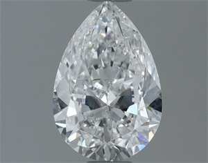 Picture of Natural Diamond 1.00 Carats, Pear with  Cut, E Color, SI1 Clarity and Certified by IGI