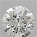 Natural Diamond 1.20 Carats, Round with Excellent Cut, I Color, I1 Clarity and Certified by GIA