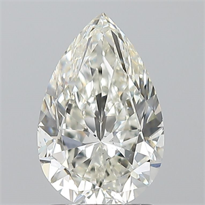 Foto Diamante Natural 1.70 quilates, De pera , Color J, claridad SI2 y certificado GIA de